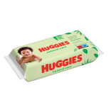 Huggies vlhen ubrousky Natural Care 56x10 ks MEGABOX
