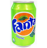Fanta Exotic plech 0,33l - karton - balen 24ks