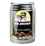 Mr.Brown Black Coffee 0,25l ledov kva - karton - 24ks v balen
