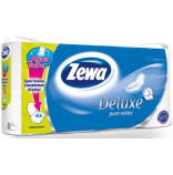 Zewa Deluxe Pure White 3-vrstv 8 ks