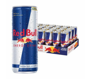 Red Bull plech 0,25l - karton - balen 24ks