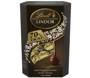 Lindt Lindor Extra Dark 70% kakaa 337g XXL balen