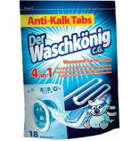Waschkonig tablety 4v1 proti vodnímu kameni do pračky 18ks