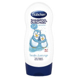 Bubchen Tučňáci Sensitive šampon a sprchový gel 2v1 230ml