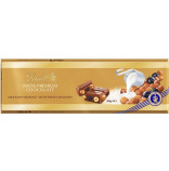 Lindt Swiss Premium čokoláda mléčná s lískovými oříšky a rozinkami 300g