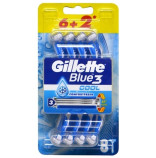 Gillette Blue 3 Cool - 6+2ks