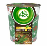 Air Wick Essential Oils Infusion Borovicový les vonná svíčka ve skle 105g