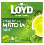 Loyd pyramida Green tea Matcha Mint 20 x 2g