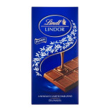Lindt Lindor hořká tabulková čokoláda modrá dunkel 100g