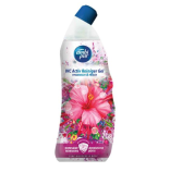 Ambi Pur WC Active Gel čistící prostředek Pink Hibiscus & Rose 750ml