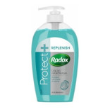 Radox Protect + Replenish s antibakteriální složkou tekuté mýdlo pumpička 250ml