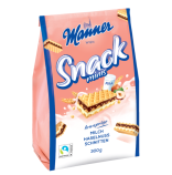 Manner Snack minis Milk haselnuss schnitten oplatky s oříškovou náplní 300 g