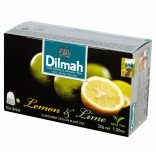 Dilmah černý čaj s citronem a limetkou 20ks - 30g