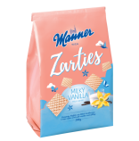 Manner Zarties Milky Vanilla oplatky s mléčno-vanilkovou náplní 200 g