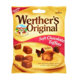 Werthers Original Soft Chocolate Toffees bonbóny 70g 