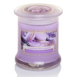 Bartek Lavender Macaroons svíčka ve skleněné dóze XL 260g 