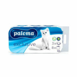 Paloma Exclusive Soft toaletní papír 16ks 3vrstvý se vzorem