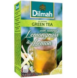 Dilmah zelený čaj Citronová tráva a citron 20ks - 30g