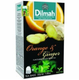 Dilmah černý čaj Pomeranč a zázvor 20ks - 30g