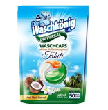 Waschkonig Tahiti Universal Triocaps gelové kapsle na praní 50ks