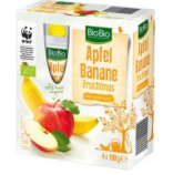Německé BioBio Ovocné pyré Jablko a banán 4x100g
