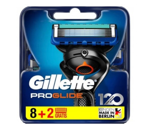Německé Gillette Proglide náhradní břity 8+2ks 