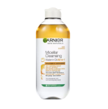 Garnier Skin Naturals Micelární voda s olejem pro odstranění voděodolného make-upu 400ml zlatá