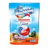 Waschkonig Tahiti Color Triocaps gelové kapsle na praní 50ks