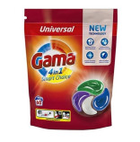 Německý Gama Vizir 4v1 Universal gelové kapsle na praní 60ks