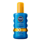Nivea Sun Protect & Dry Touch neviditelný sprej na opalování SPF30 200 ml