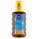 Nivea Sun Protect & Bronze Oil na opalování spray podporující zhnědnutí SPF30 200 ml