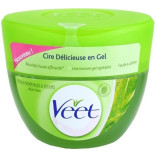 Veet depilační gel pro suchou pokožku s Aloe Vera zelený 250 ml