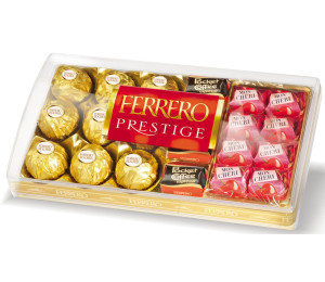 Ferrero Prestige bonboniéra mix 6 řad - 246g - 24 ks