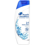 Head & Shoulders Classic Clean šampon a kondicionér 2v1 proti lupům na normální vlasy 360 ml