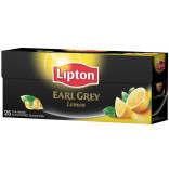 Lipton Earl Grey Lemon 25 sáčků